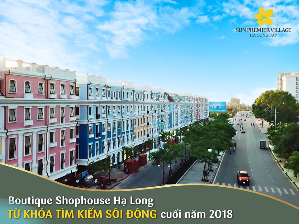 phối cảnh boutique shophouse hạ long