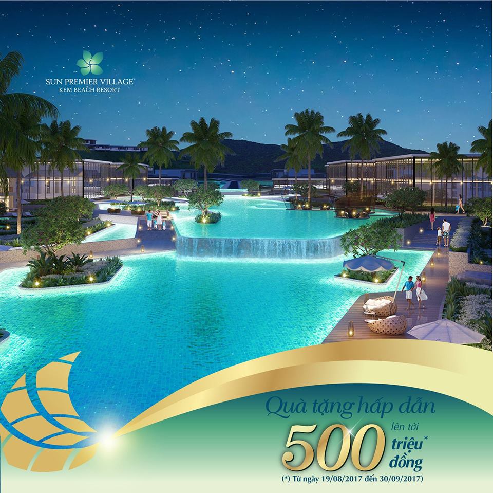 ưu đ&atilde;i sự kiện biệt thự sun premier village kem beach resrot