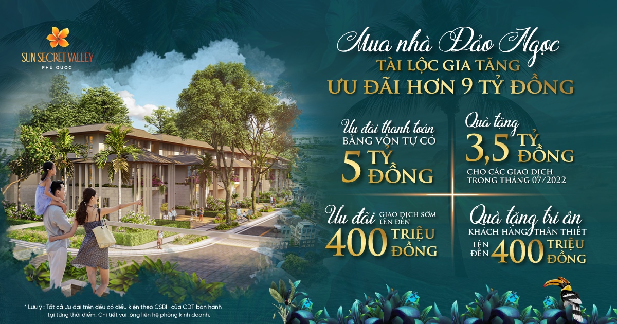 ch&iacute;nh s&aacute;ch ưu đ&atilde;i sun secret valley the oceana