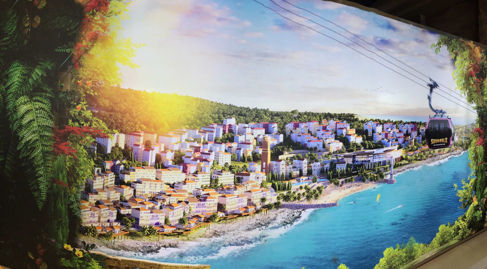 phối cảnh kh&aacute;ch sạn mini sun group địa trung hải