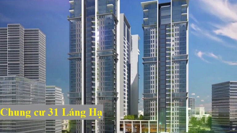 phối cảnh chung cư 31 l&aacute;ng hạ