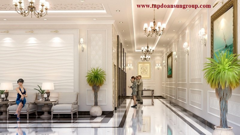 sảnh lễ t&acirc;n chung cư 31 l&aacute;ng hạ