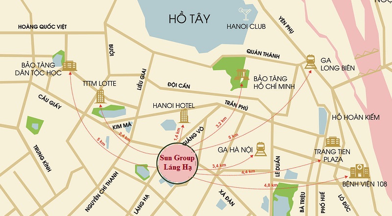 vị tr&iacute; chung cư 31 L&aacute;ng Hạ