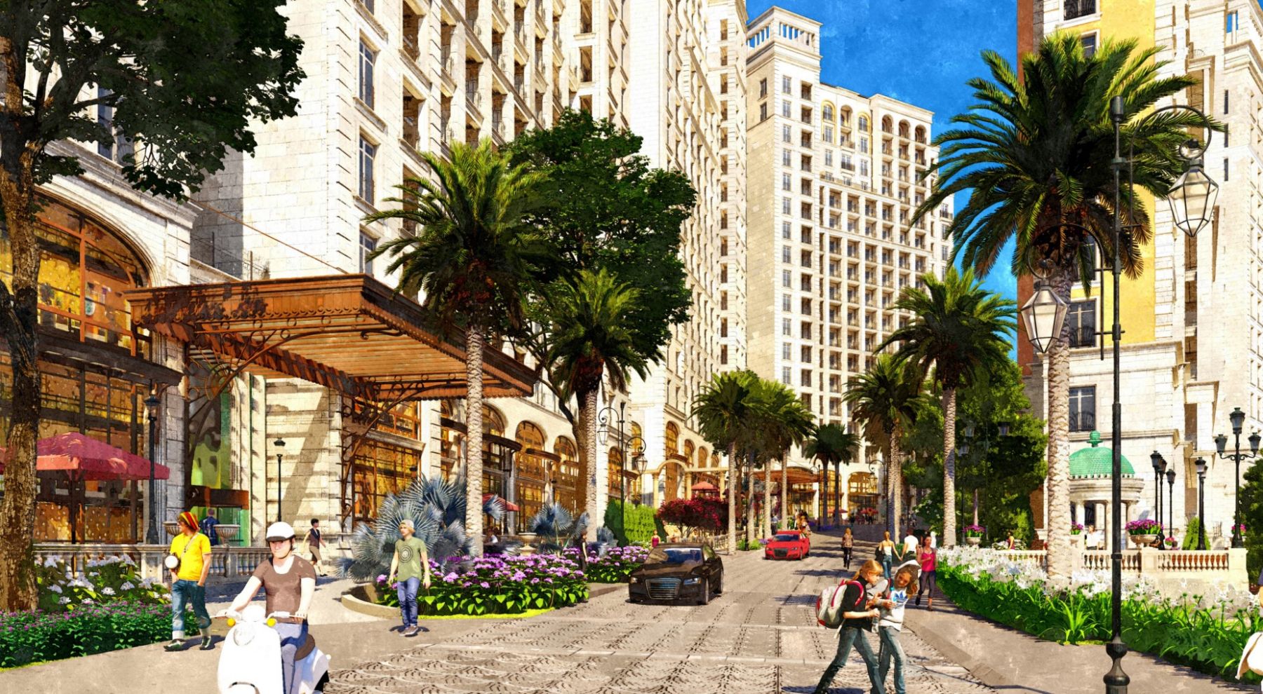 sun grand city hillside