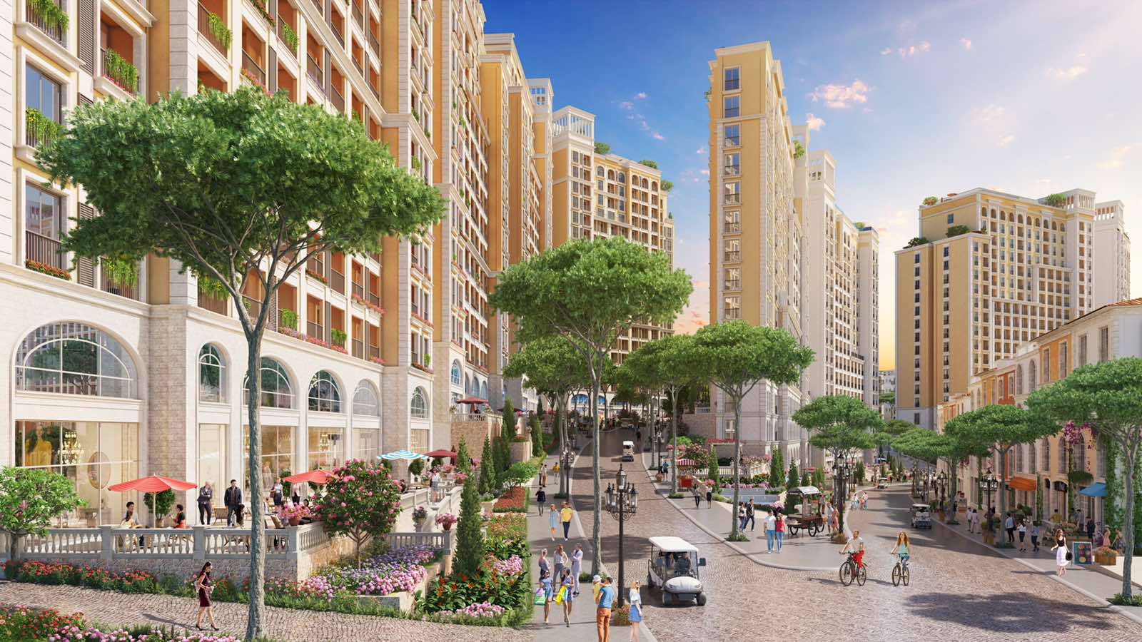 sun grand city hillside