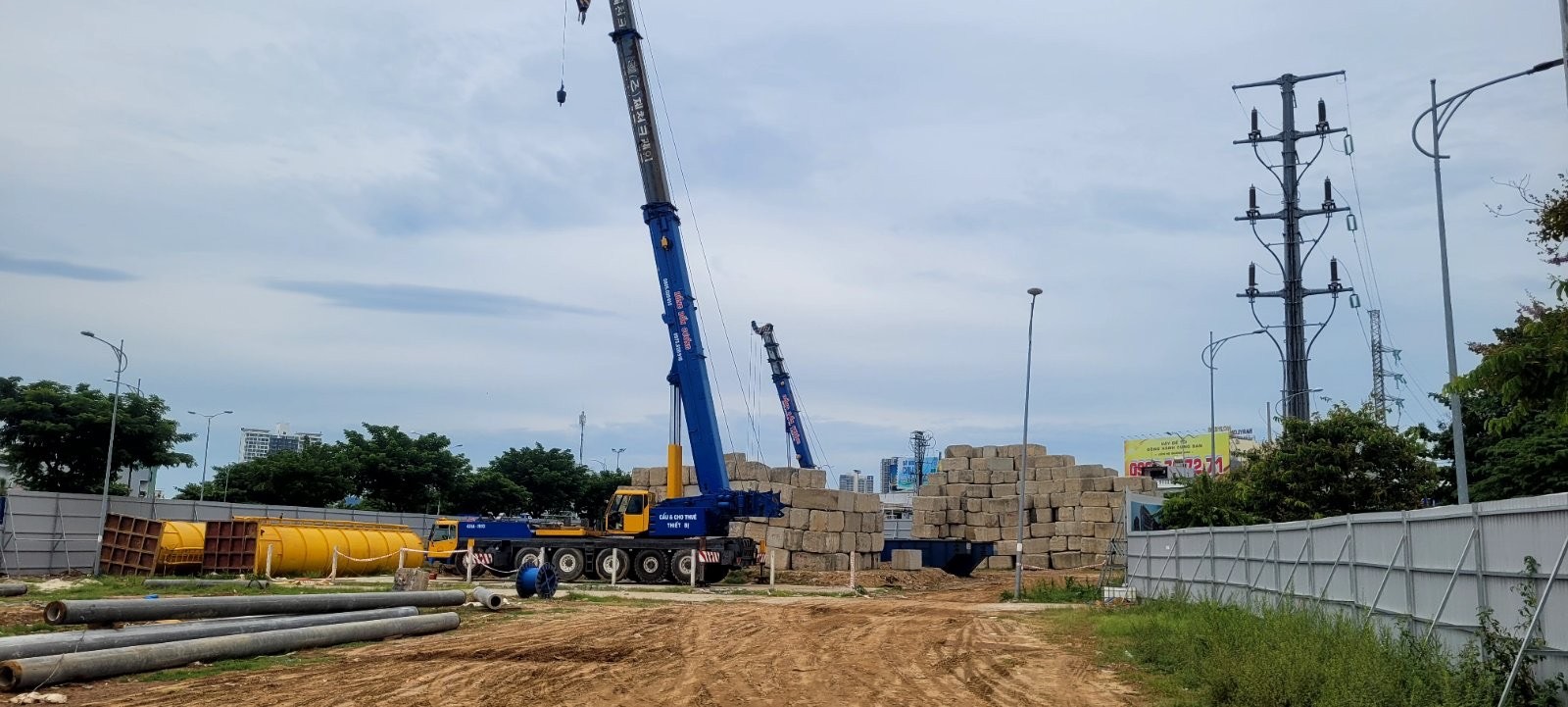 hiện trạng tiến độ sun cosmo residence