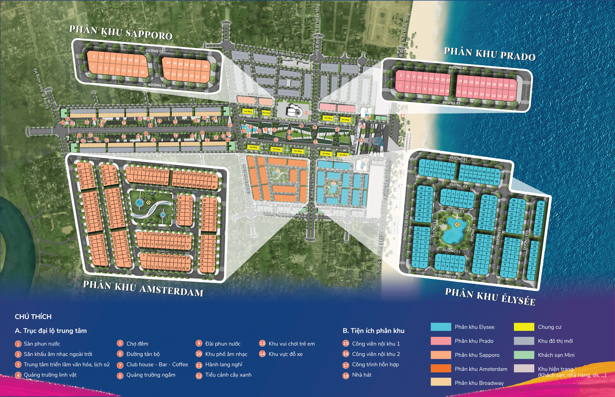 mặt bằng sun grand boulevard