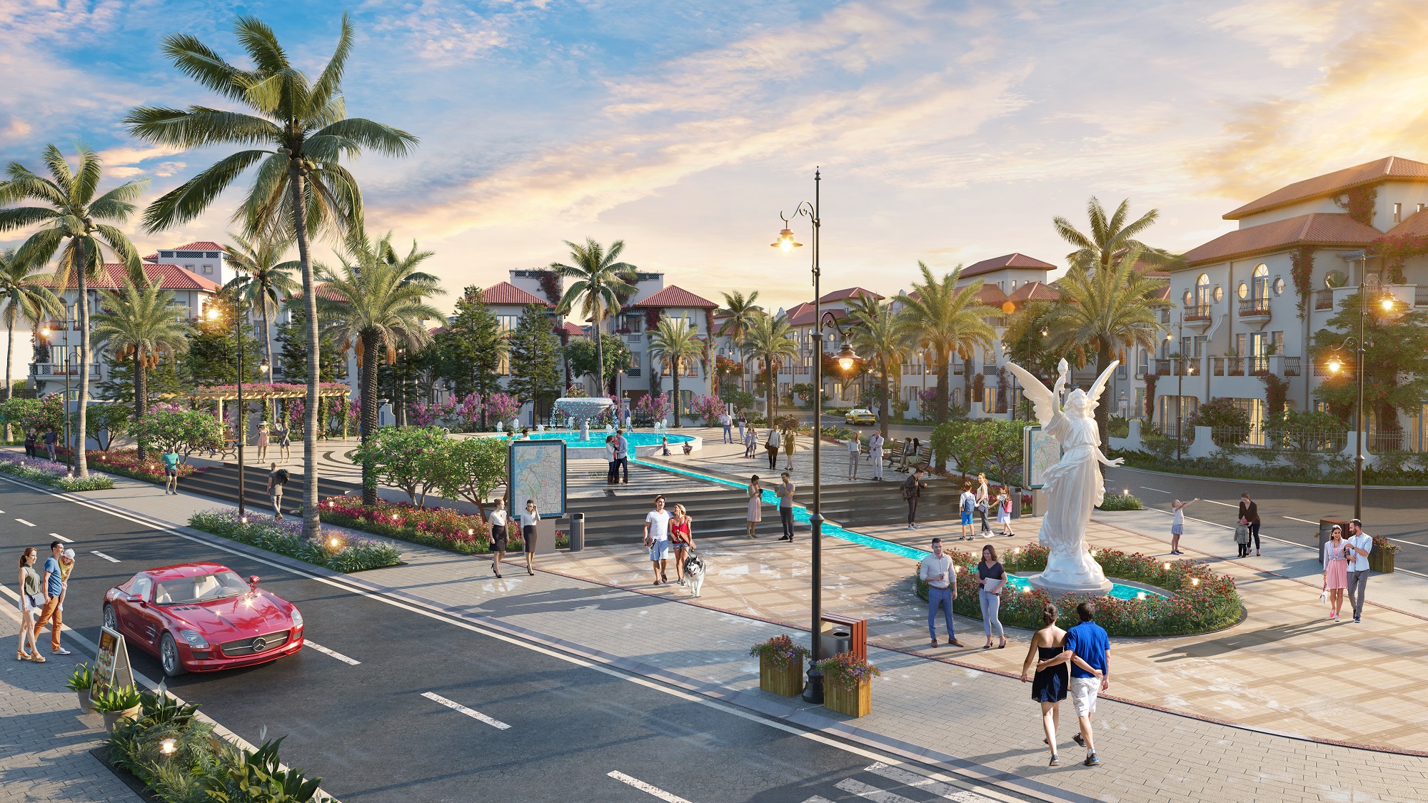 cảnh quan sun feria hạ long