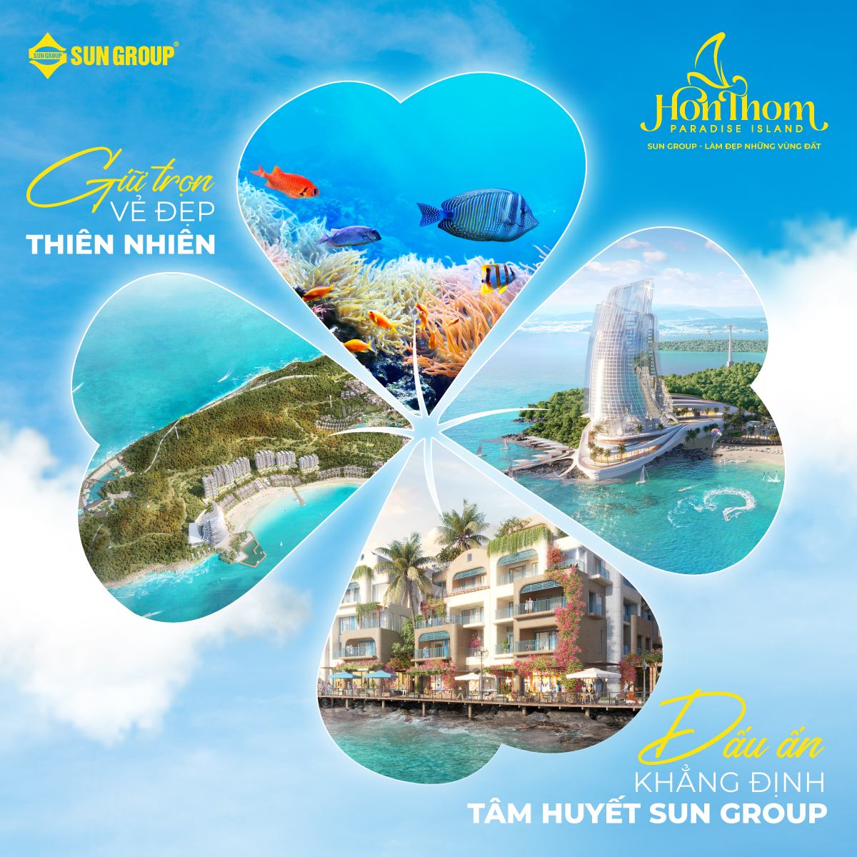 giữ trọn vẻ đẹp thi&ecirc;n nhi&ecirc;n sun group h&ograve;n thơm