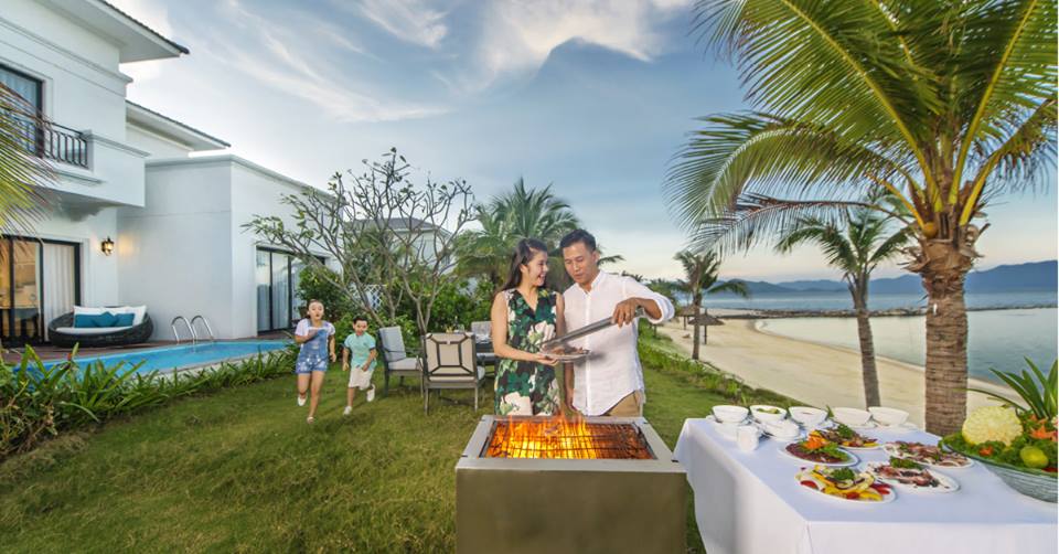 tiệc bbq sun group h&ograve;n thơm