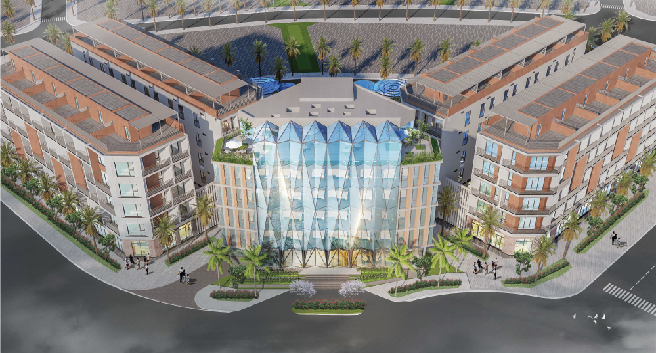 vi&ecirc;n kim cương sun harbor plaza