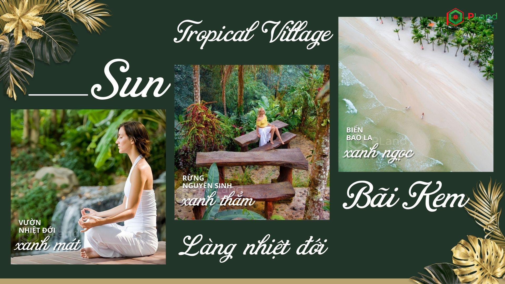 sun tropical village