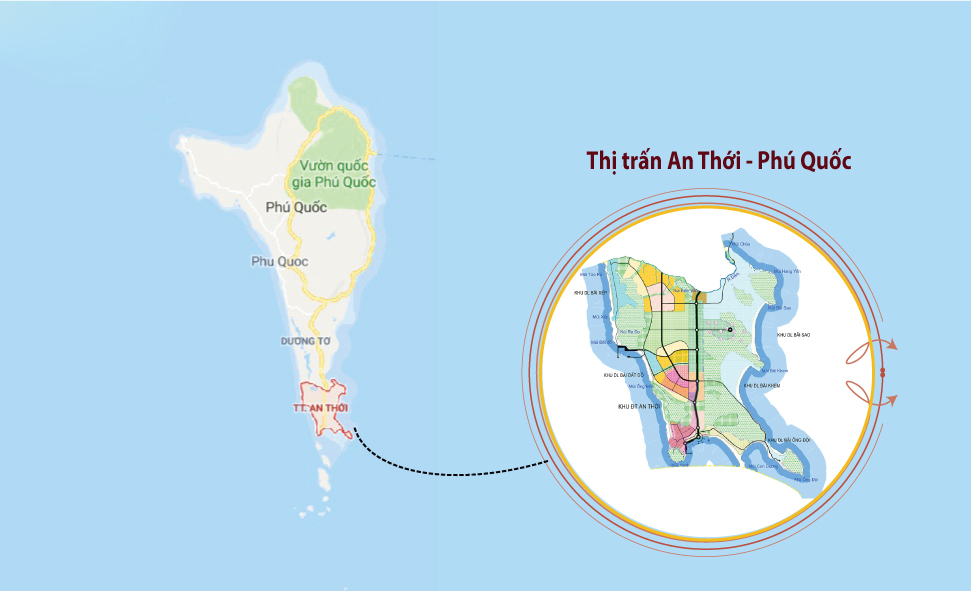 thị trấn an thới ph&uacute; quốc